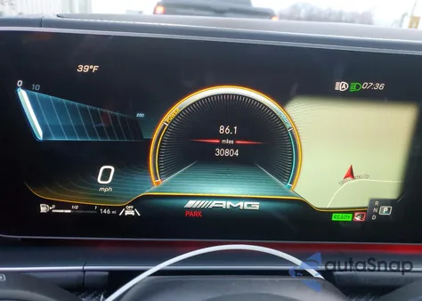 2021 Mercedes-Benz Gle 63 Amg 4Matic z USA, uszkodzony, nr VIN 4JGFB8KB8MA272020